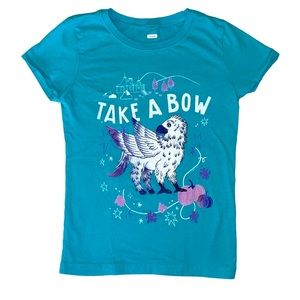 Harry Potter Buckbeak Bow Short-Sleeve Graphic T-Shirt Girls’ Size Small